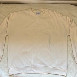 USED Cream Crewneck